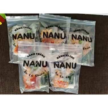 COMBO Bánh Tráng Phơi Sương Tóp Mỡ NANU 10 Bịch - Giảm 25% Chỉ Còn 90950đ 10
