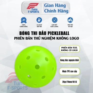 Combo Bóng Pickleball F-Sports PRO Cao Cấp - Tiêu Chuẩn Thi Đấu 26g 74mm 40 Lỗ Giá Chỉ 285k 11