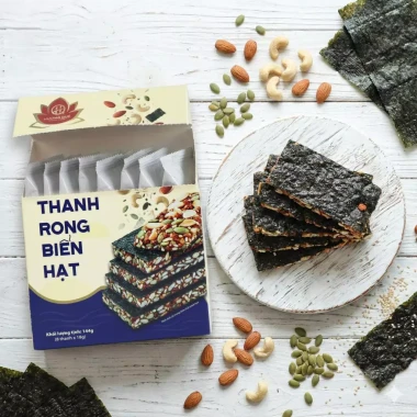 Combo Cà Pháo, Kim Chi Dưa Chuột, Cá Mặn, Chuối Sứ Sấy Dẻo, Rong Biển Hạt – 245.000 VND