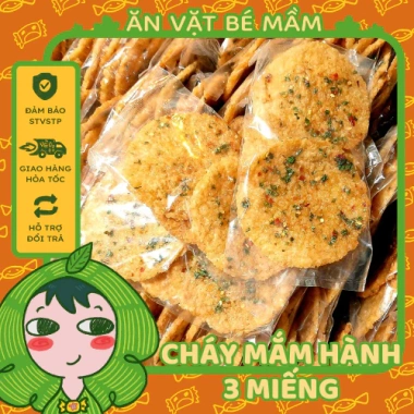 Combo Cơm Cháy Chiên Mắm Hành 5 Gói - Đặc Sản Sài Gòn Ngon Rẻ Giảm Giá 17900 Vnđ 2