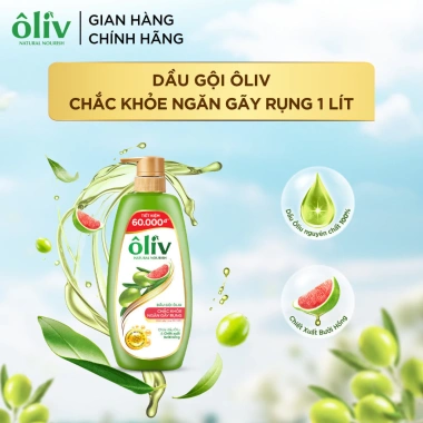 Combo Dầu Gội Olive 1L + Dầu Xả 650ml Ngăn Gãy Rụng, Bồng Bềnh, Chắc Khỏe - Giá chỉ 234.600 VND 2