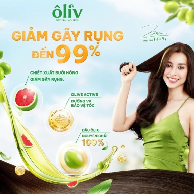 Combo Dầu Gội Olive 1L + Dầu Xả 650ml Ngăn Gãy Rụng, Bồng Bềnh, Chắc Khỏe - Giá chỉ 234.600 VND 3