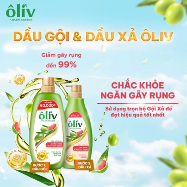 Combo Dầu Gội Olive 1L + Dầu Xả 650ml Ngăn Gãy Rụng, Bồng Bềnh, Chắc Khỏe - Giá chỉ 234.600 VND 4