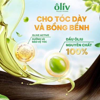 Combo Dầu Gội Olive 1L + Dầu Xả 650ml Ngăn Gãy Rụng, Bồng Bềnh, Chắc Khỏe - Giá chỉ 234.600 VND 6