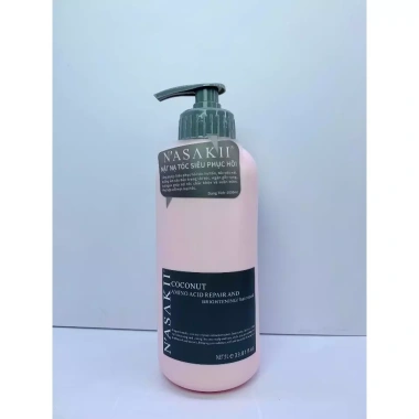 COMBO DẦU GỘI XẢ NASAKII 1.000ML lưu hương mềm tóc suôn mượt phục hồi tóc giảm tóc gãy rụng, bảo vệ mái tóc