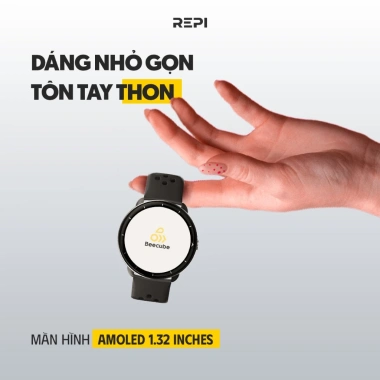 COMBO Đồng Hồ Thông Minh REPI BeeWatch Active 1 + 1S Chính Hãng - GPS Độc Lập - Trợ lý ảo AI - Đồng Bộ Strava