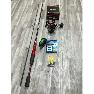 Combo Lure Dyawa + Máy Deukio FS2000 Giá Rẻ - Tặng Dây PE X8 & Nhái Hơi 5g Cho Học Sinh 8 Combo Lure Dyawa + Máy Deukio FS2000 Giá Rẻ - Tặng Dây PE X8 & Nhái Hơi 5g Cho Học Sinh 8