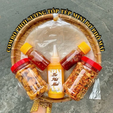 COMBO NGOẠI HẠNG: Bánh tráng phơi sương + BƠ HỦ SIÊU TO + Ruốc Hành Phi 26 COMBO NGOẠI HẠNG: Bánh tráng phơi sương + BƠ HỦ SIÊU TO + Ruốc Hành Phi 26