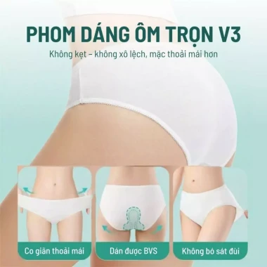 Combo Quần Lót Nữ Cotton Dùng 1 Lần Tiện Lợi Du Lịch - Giá Rẻ 38.000đ BOM SISTER Q221 4 Combo Quần Lót Nữ Cotton Dùng 1 Lần Tiện Lợi Du Lịch - Giá Rẻ 38.000đ BOM SISTER Q221 4