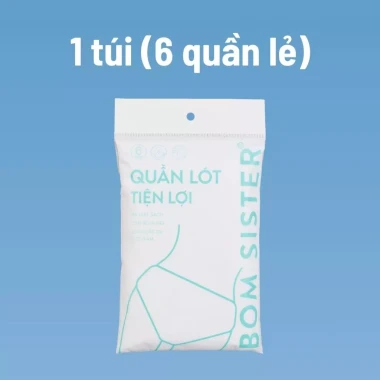 Combo Quần Lót Nữ Cotton Dùng 1 Lần Tiện Lợi Du Lịch - Giá Rẻ 38.000đ BOM SISTER Q221 11 Combo Quần Lót Nữ Cotton Dùng 1 Lần Tiện Lợi Du Lịch - Giá Rẻ 38.000đ BOM SISTER Q221 11