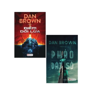 Combo sách Dan Brown: Pháo Đài Số + Điểm dối lừa - Giá ưu đãi 339.200₫