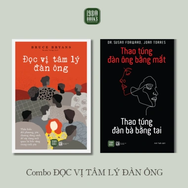 Combo Sách - Đọc Vị Tâm Lý Đàn Ông + Thao Túng Đàn Ông Bằng Mắt, Thao Túng Đàn Bà Bằng Tai Combo Sách - Đọc Vị Tâm Lý Đàn Ông + Thao Túng Đàn Ông Bằng Mắt, Thao Túng Đàn Bà Bằng Tai