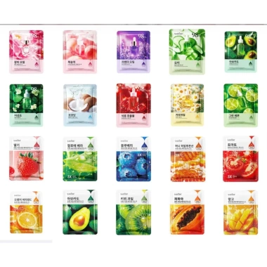 Combo sỉ 100 miếng mặt nạ dưỡng da mix tùy chọn - Giá chỉ 170.589 VND, chăm sóc da hiệu quả 5