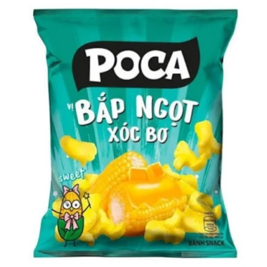 Combo Snack Bim Bim Poca Giòn Tan, Hương Vị Phô Mai, Chỉ 35.900 4