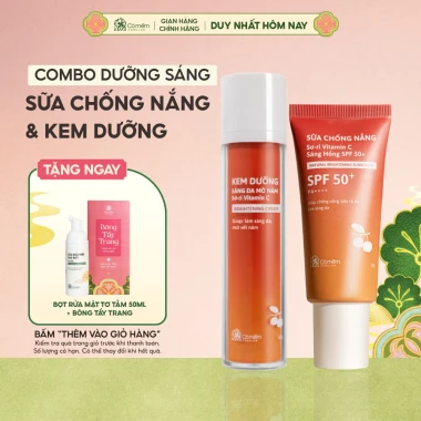 Combo Sữa Chống Nắng Sơ-ri Vitamin C Cỏ Mềm - Dưỡng Sáng Da, Mờ Nám, Giá 830.000Đ 2 Combo Sữa Chống Nắng Sơ-ri Vitamin C Cỏ Mềm - Dưỡng Sáng Da, Mờ Nám, Giá 830.000Đ 2