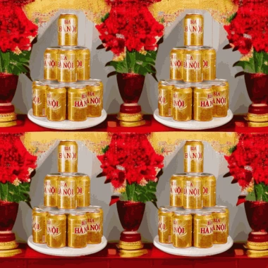 Combo Tháp Bia + Nước Ngọt Mica 3 Tầng – Dâng Lễ Cao Cấp Giá 140.000 3