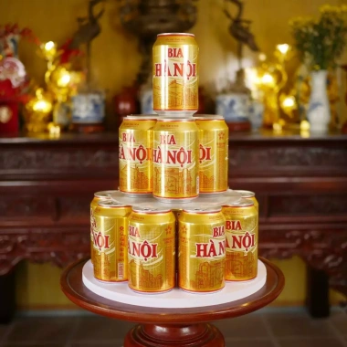 Combo Tháp Bia + Nước Ngọt Mica 3 Tầng – Dâng Lễ Cao Cấp Giá 140.000 4