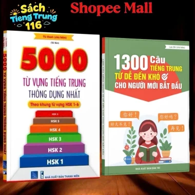Combo Từ Vựng Tiếng Trung 5000 Từ Thông Dụng + 1300 Câu (Nghe) - Giảm Giá 45k 2 Combo Từ Vựng Tiếng Trung 5000 Từ Thông Dụng + 1300 Câu (Nghe) - Giảm Giá 45k 2