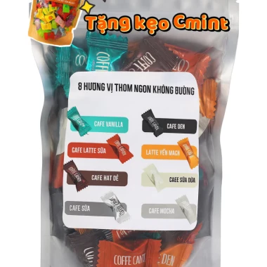 Combo Túi Lớn 500g Kẹo Cafe 9 Vị Nguyên Chất Tặng 50g - Giảm Giá Còn 17000đ 2 Combo Túi Lớn 500g Kẹo Cafe 9 Vị Nguyên Chất Tặng 50g - Giảm Giá Còn 17000đ 2