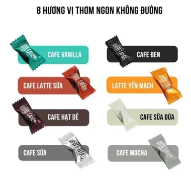 Combo Túi Lớn 500g Kẹo Cafe 9 Vị Nguyên Chất Tặng 50g - Giảm Giá Còn 17000đ 4 Combo Túi Lớn 500g Kẹo Cafe 9 Vị Nguyên Chất Tặng 50g - Giảm Giá Còn 17000đ 4