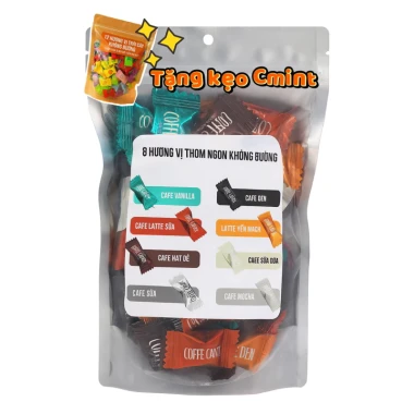 Combo Túi Lớn 500g Kẹo Cafe 9 Vị Nguyên Chất Tặng 50g - Giảm Giá Còn 17000đ 11 Combo Túi Lớn 500g Kẹo Cafe 9 Vị Nguyên Chất Tặng 50g - Giảm Giá Còn 17000đ 11
