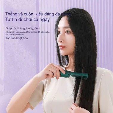 Công nghệ Lười Tóc Thẳng Mini sạc USB, lược di động nhẹ, uốn thẳng nhanh 6 Công nghệ Lười Tóc Thẳng Mini sạc USB, lược di động nhẹ, uốn thẳng nhanh 6
