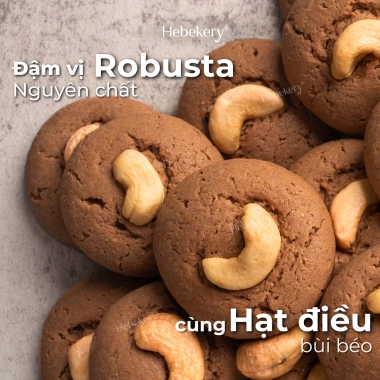 Cookies Hạnh Nhân Cám 3 Vị Dark Choco, Mango Matcha, Cranberry Cheese HeBekery 139k