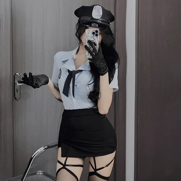 Hình ảnh sản phẩm Cosplay Học Sinh Nữ Váy Ngắn Sexy Gợi Cảm - CICI Sleepwear CP198 Giá 155.000₫
