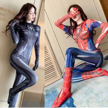 Cosplay Người Nhện Sexy - Bộ Đồ Spiderman Bó Thân Quyến Rũ cho Halloween, Giá ưu đãi 179.999₫ Cosplay Người Nhện Sexy - Bộ Đồ Spiderman Bó Thân Quyến Rũ cho Halloween, Giá ưu đãi 179.999₫