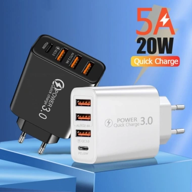 Củ sạc nhanh 60W USB‑C PD 3.0 cho iPhone, Xiaomi – Giá ưu đãi 76.933đ 4