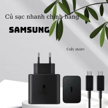 Củ sạc nhanh Samsung 45W - Sạc mạnh, an toàn, bảo hành 12 tháng, 131.000 VND