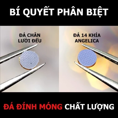 Đá Nail Chân Lưới 16 Khía Màu Trắng ANGELICA 801 - Móng Crystal Giá Tốt 132.999đ 5 Đá Nail Chân Lưới 16 Khía Màu Trắng ANGELICA 801 - Móng Crystal Giá Tốt 132.999đ 5