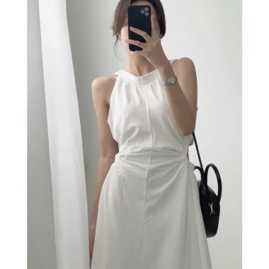 Đầm Dài Cut Out Màu Trắng Siêu Đẹp Váy Maxi Midi Bo Chun Khoét Eo Giảm Giá Cực Sâu chỉ 305k 2 Đầm Dài Cut Out Màu Trắng Siêu Đẹp Váy Maxi Midi Bo Chun Khoét Eo Giảm Giá Cực Sâu chỉ 305k 2