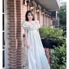 Đầm Maxi Babydoll Tay Phồng Bo Chun Ngực Xinh Nhẹ Nhàng, Nữ Tính, Giá Ưu Đãi 178.300 VNĐ