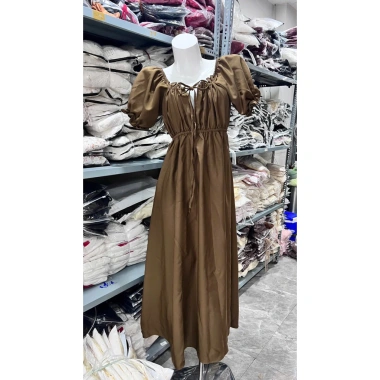 Đầm Maxi Babydoll Tay Phồng Bo Chun Ngực Xinh Nhẹ Nhàng, Nữ Tính, Giá Ưu Đãi 178.300 VNĐ