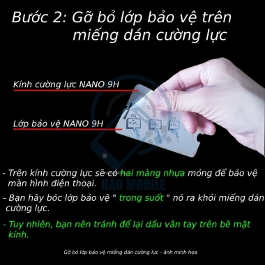 Dán cường lực nano dẻo mặt trước‑sau iPhone 4‑8, bảo vệ hoàn hảo, chỉ 14.000₫