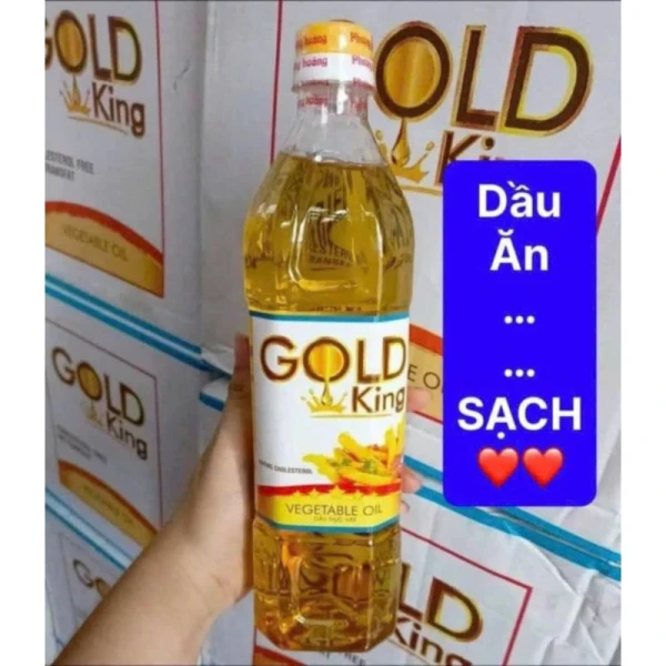 So sánh Dầu ăn Gold King 900ml với các thương hiệu dầu ăn phổ biến trên thị trường