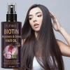 Dầu dưỡng tóc biotin, hương thảo và hành tây, phù hợp cho tóc khô, chẻ ngọn, hư tổn do hóa chất uốn. 3