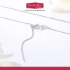 Dây Chuyền Bạc Nữ 925 Trơn Cao Cấp – Dễ Điều Chỉnh Chiều Dài – Khóa Xuyên Tâm – NL-NTF102 4