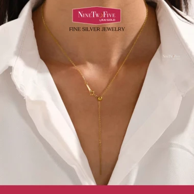 Dây Chuyền Bạc Nữ 925 Trơn Cao Cấp – Dễ Điều Chỉnh Chiều Dài – Khóa Xuyên Tâm – NL-NTF102 6