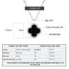 Dây chuyền bạc nữ cỏ bốn lá hai mặt may mắn giá chỉ 269k - Giảm từ 330870 VND 7