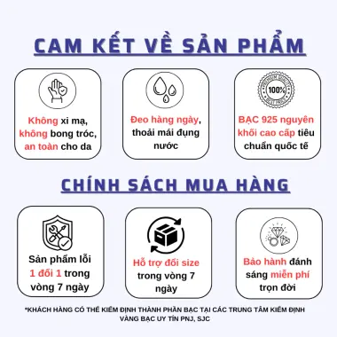 Dây chuyền bạc nữ cỏ bốn lá hai mặt may mắn giá chỉ 269k - Giảm từ 330870 VND 8 Dây chuyền bạc nữ cỏ bốn lá hai mặt may mắn giá chỉ 269k - Giảm từ 330870 VND 8