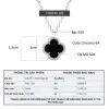 Dây chuyền bạc nữ cỏ bốn lá hai mặt may mắn giá chỉ 269k - Giảm từ 330870 VND 10