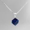 Dây chuyền bạc nữ Laura Jewelry đá pha lê xanh Swarovski cao cấp giá chỉ 219k 12