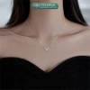 Dây chuyền bạc nữ mặt hồ điệp đính đá TLEE JEWELRY D0258 giá chỉ 320k 6