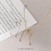 Dây chuyền bạc nữ TLEE cá tính thuôn rút giá rẻ 462k - TLEE JEWELRY D0235 khuyến mãi 4