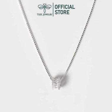 Dây chuyền bạc nữ TLEE D0139 giảm giá chỉ 249k - Đá nạm sang trọng thời trang 5