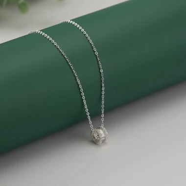 Dây chuyền bạc nữ TLEE D0139 giảm giá chỉ 249k - Đá nạm sang trọng thời trang 11