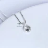 Dây chuyền bạc nữ TLEE đá tròn nhỏ đơn giản giá chỉ 476k giảm từ 585k D0173 TLEE JEWELRY 4