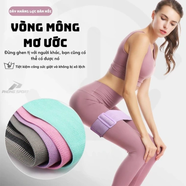 Dây Đàn Hồi Kháng Lực Aolikes - Dây Yoga Siêu Bền, Tập Mông Hiệu Quả, Giá 79.000₫ Mẫu Mới 2